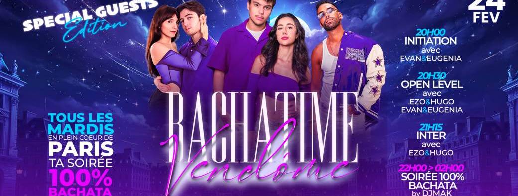 Flyer soirée bachata du soir